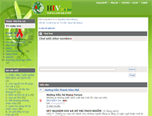 Tablet Screenshot of forum.hiv.com.vn